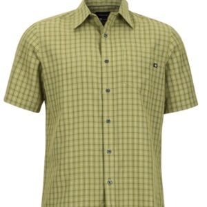Marmot Olive Plaid Casual Shirt